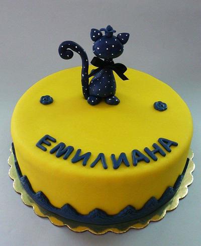 Cake with cat - Cake by Ralitza Hristova
