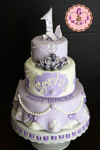 Sophia The First Cake - Cake by G Sweets