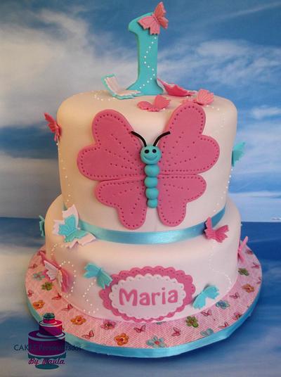 Butterfly Cake - Cake by CakesByPaula