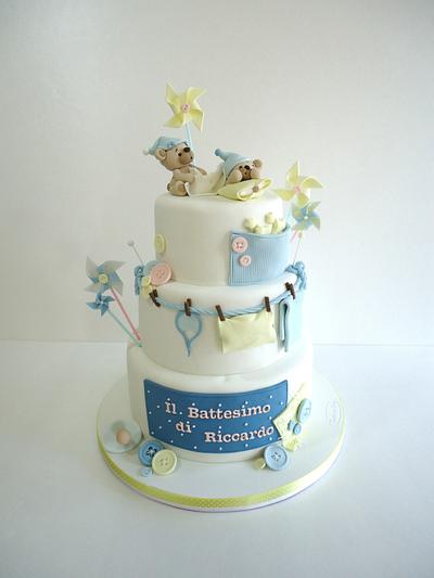 Christening cake - Cake by Diletta Contaldo