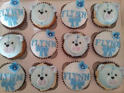 Christening Cupcakes - Cake by Middymee