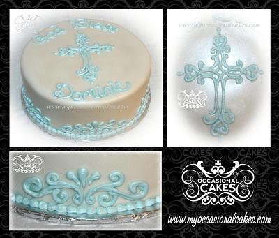Baptism cake - Cake by Occasional Cakes