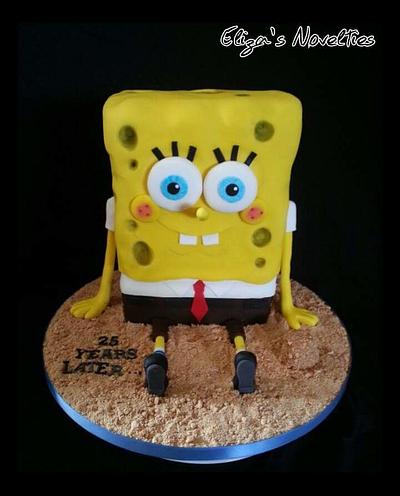 Sponge bob square pants - Cake by Eliza's Novelties
