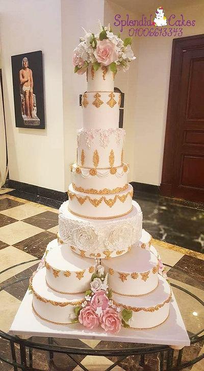 Royal wedding cake  - Cake by Reham 