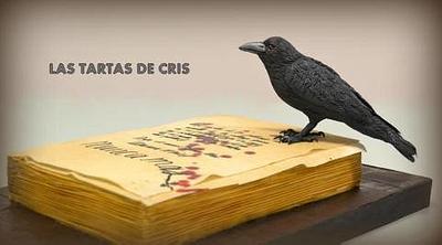 The Raven  Edgar Allan Poe - Cake by LAS TARTAS DE CRIS