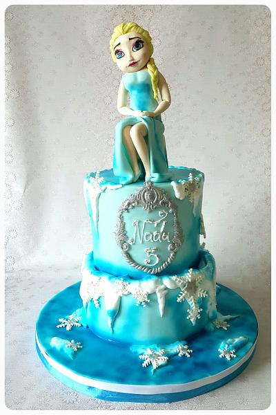 Frozen Elsa - Cake by Nana Rose Cake 