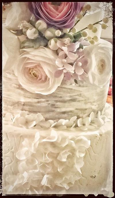 Ranunculus addiction  - Cake by Danijela Lilchickcupcakes