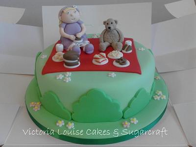 Teddy Bear Picnic Cake - Cake by VictoriaLouiseCakes