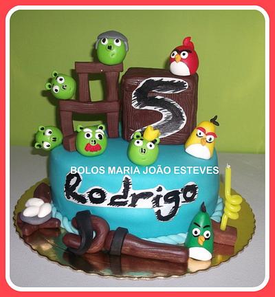 Angry birds - Cake by esteves