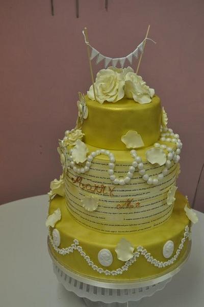 Vintage wedding cake  - Cake by Susie