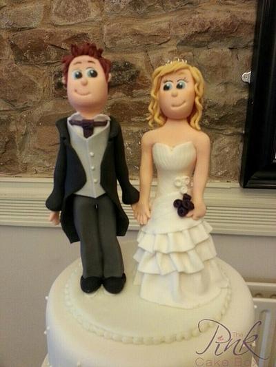 Wedding Cupcake Tower - Cake by Rose