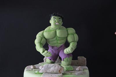 Hulk cake - Cake by Sweet Mami's Cake