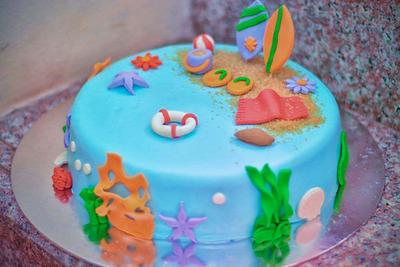 Island Adventure - Cake by SweetCreationsbyKaye