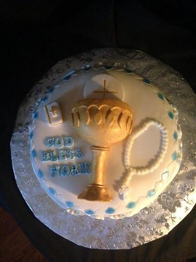 First Communion Cake - Cake by beth78148