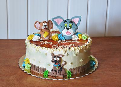 Tom, Jerry and Scooby-Doo - Cake by DanielaCostan