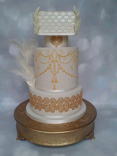 Art Deco - Cake by Gardner Cakes