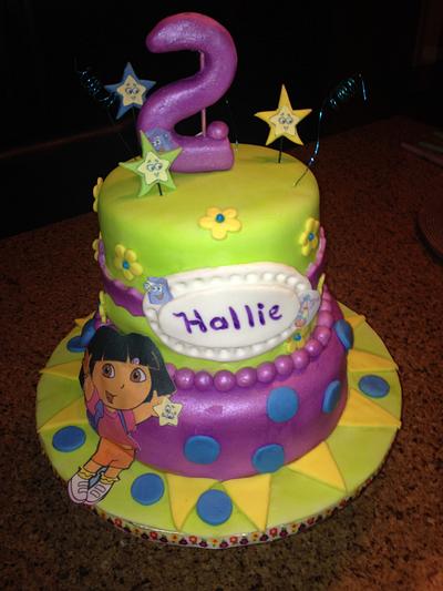 Dora Cake - Cake by Yvette