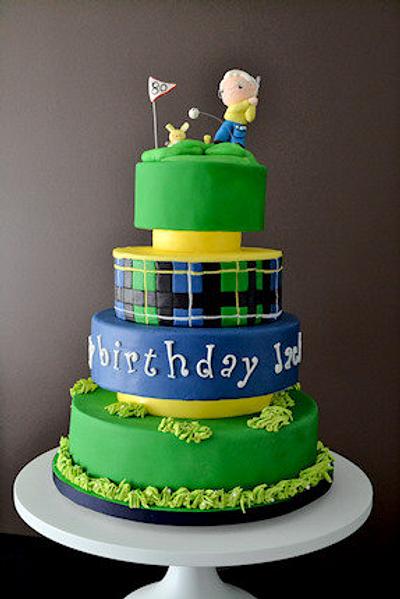 The Sugar Nursery's Golf Cake - Cake by The Sugar Nursery - Cake Shop & Imaginarium