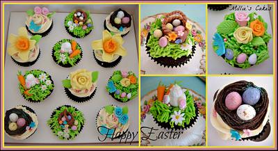 easter cupcakes  - Cake by Millie Rowe