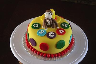Curious George cake - Cake by Deb