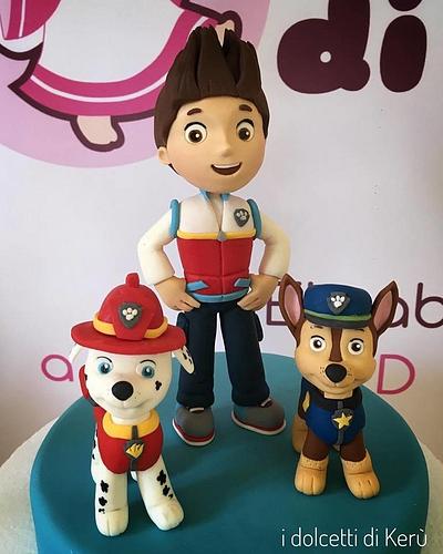 Ryder - Marshall - Chase “Paw Patrol” - Cake by i dolcetti di Kerù