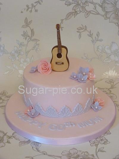 Mum Guitar cake - Cake by Sugar-pie