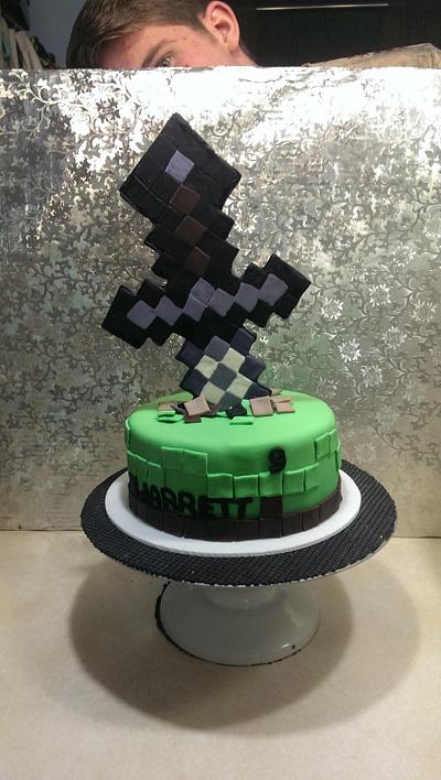 minecraft cake - Cake by blazenbird49