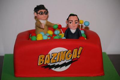Bazinga! - Cake by Rachel White