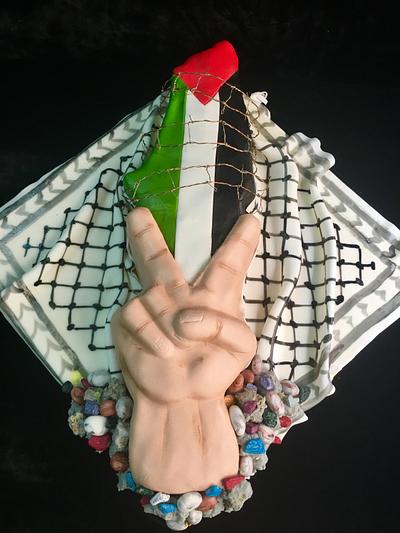 Palestine Collaboration - Cake by MahaAlsaleh