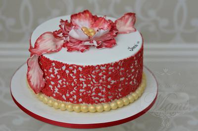 Floral beauty - Cake by designed by mani