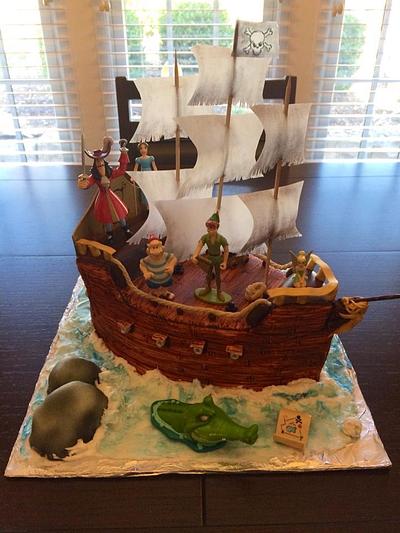 pirate ship - Cake by blazenbird49