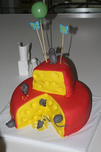 cheese and mouses from Georgia :) - Cake by Nino from Georgia :)