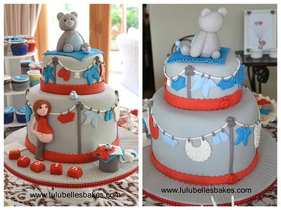 Baby wash day - Cake by Lulubelle's Bakes