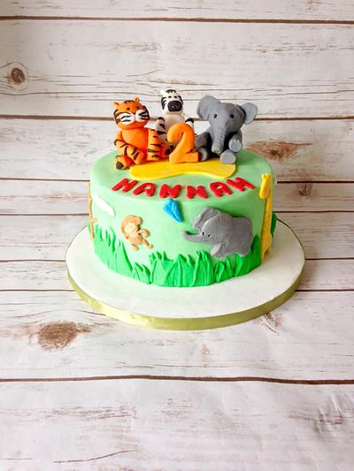 Down at the jungle  - Cake by Lindsays Cupcakes 