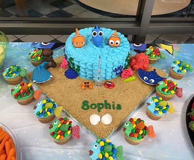 Finding Dory  - Cake by Julie 