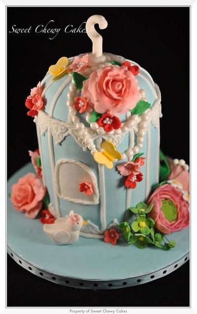  Birdcage - Cake by SweetChewyCakes