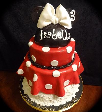 Vintage Minnie Mouse Cake  - Cake by Heidi