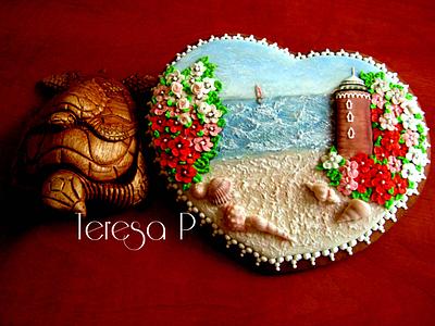 Pamiątka z nad morza - Cake by Teresa Pękul