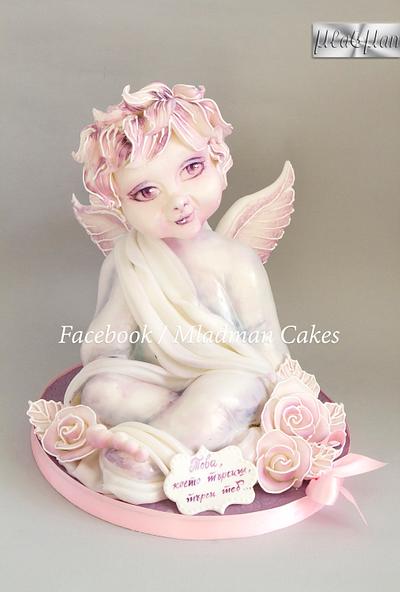 3D Angel Cake - Cake by MLADMAN