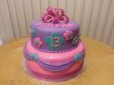 13th birthday cake - Cake by cakesbylaurapalmer