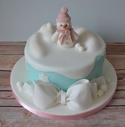 Buddy The Snowman - Cake by AMAE - The Cake Boutique