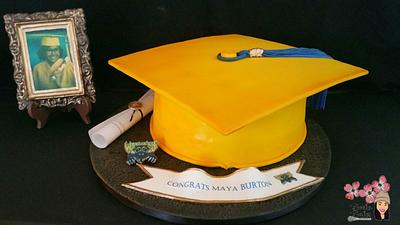 Congrats Grad - Cake by Shanita 