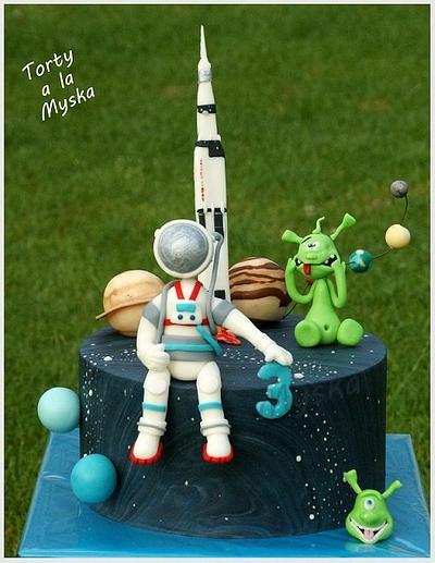 outer space - Cake by Myska