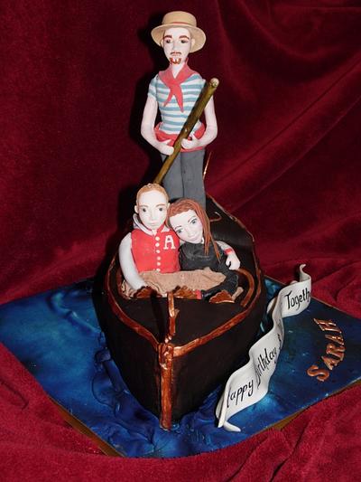 Romantic Gondola Cake - Cake by emma