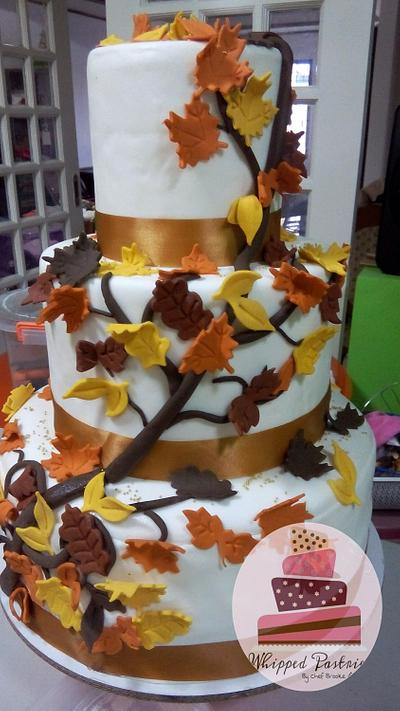 Autumn Themed Cake - Cake by Whipped Pastries Manila
