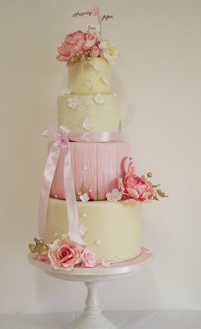 Wedding Cake - Happily Ever After - Cake by Karina Leonard