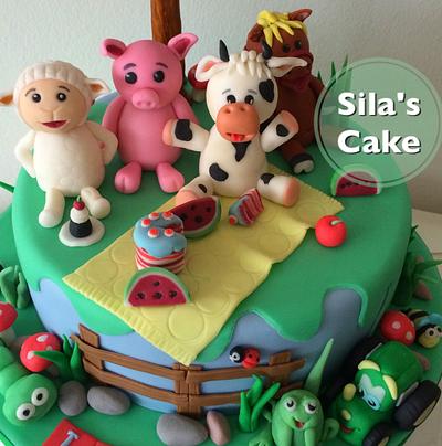 Farm cake - Cake by Assiléia Lucas. /  Sila's Cake 