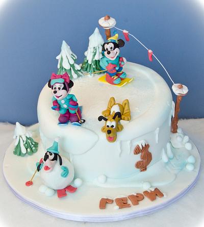 Winter time - Cake by Maria Schick