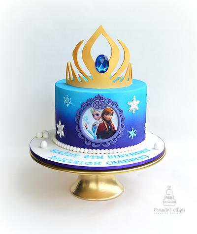 Frozen Forever - Cake by Cakes by Design