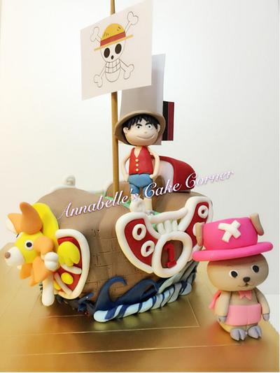 One Piece Sunny - Luffy & Chopper - Cake by Jennifer Luk